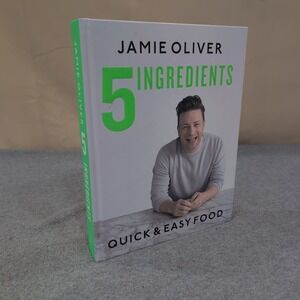 Jamie Oliver 5 Ingredients Quick & Easy Food HC Cookbook 2019 First Edition